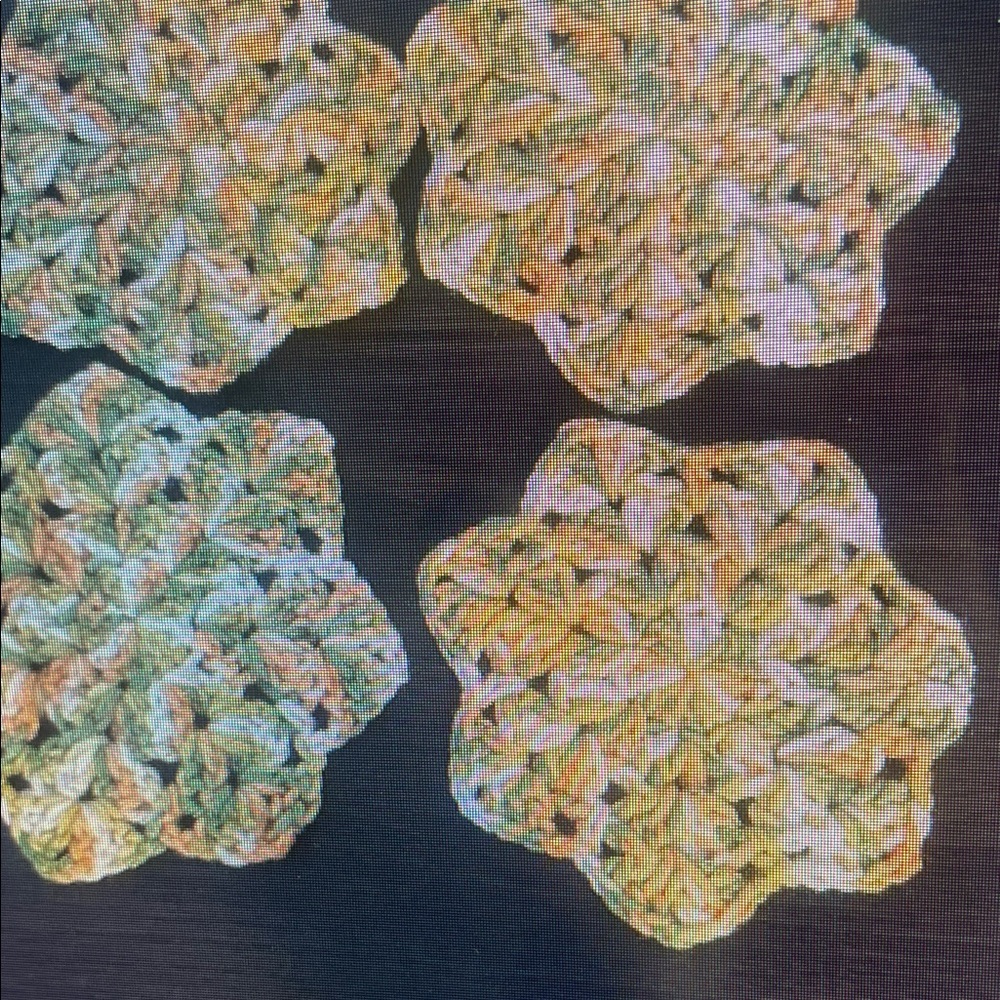 Handmade Crochet Coasters Set
